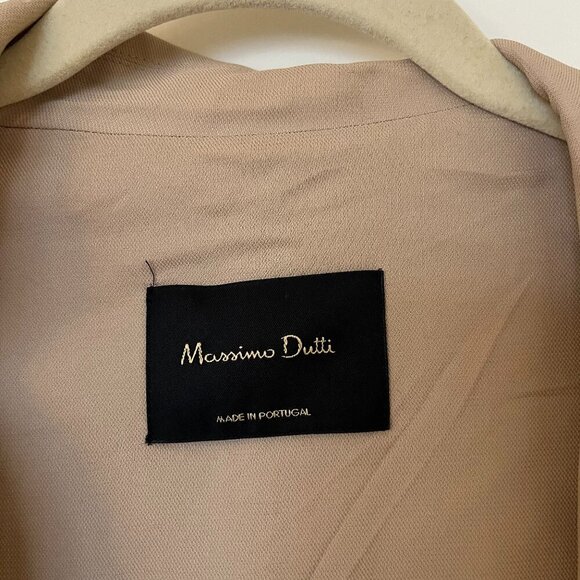 Massimo Dutti Sleeveless Trench Coat Small - Picture 2 of 7